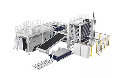 Attrezzatura automatica per il taglio laser HSG