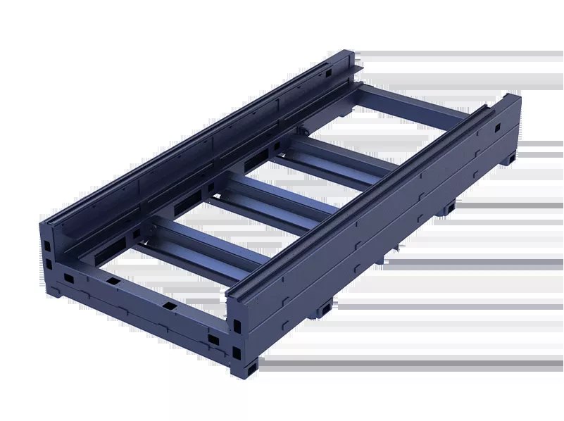Macchina per il taglio laser HSG upgraded matrix machine bed with level-up rigidity