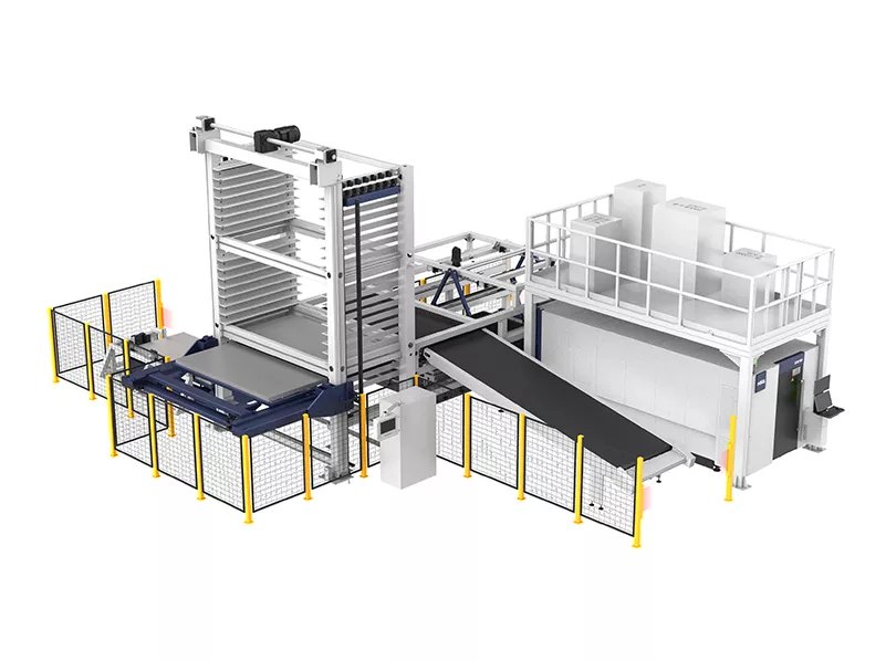 Operazioni automatiche HSG laser per garantire una produzione sicura