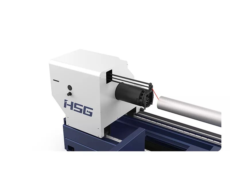 Macchina per il taglio laser HSG 3+1 twin-chucks clamping