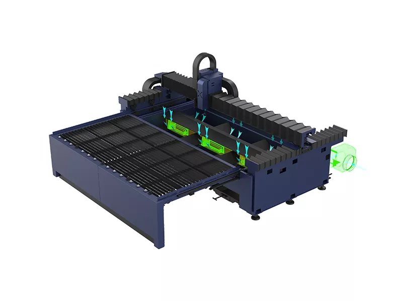 Macchina per il taglio laser HSG single push-pull platform