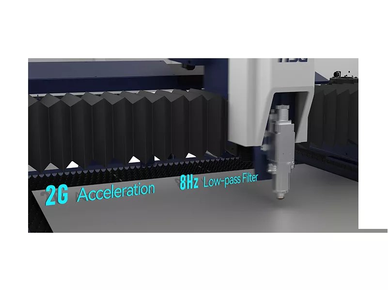 Macchina per il taglio laser HSG renewed design exceeds your cutting expectations