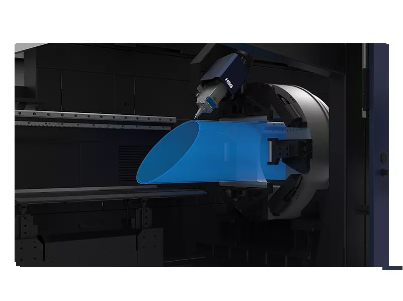 Basamento a sospensione laterale HSG laser