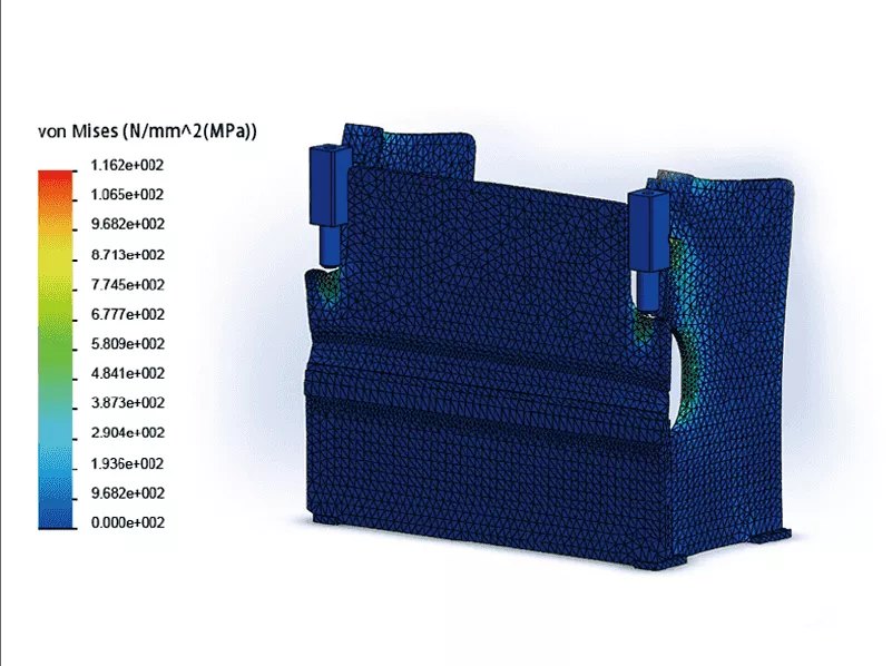 Macchina per il taglio laser HSG highly-rigid heavy frame
