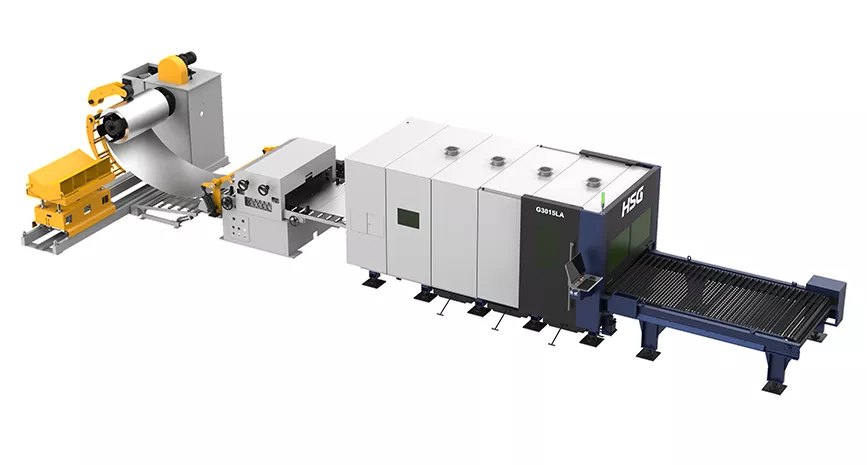 Materiale Avvolgimento Macchina da taglio laser