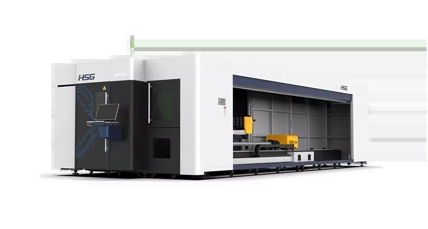 Doppia piattaforma di scambio Sheet & Tube Laser Cutting Machine