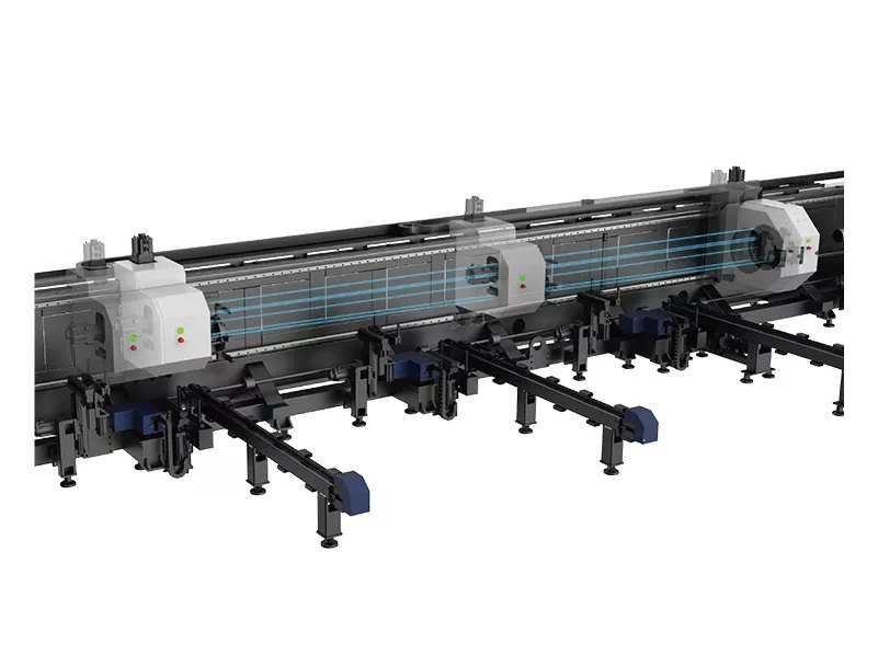 Macchina per il taglio laser HSG automatic loading and unloading system