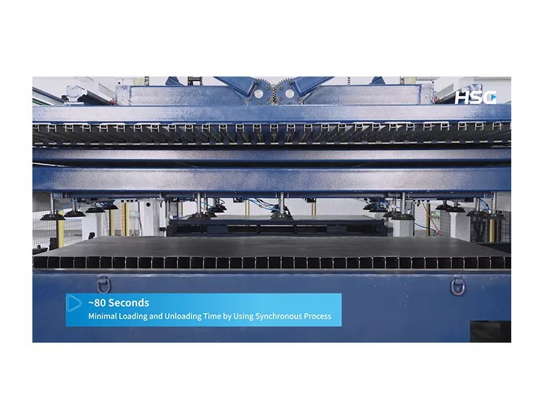 HSG laser sheet layering thickness measurement