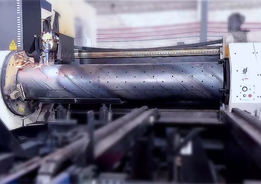 HSG laser in prefabricate structure manufacturing industry