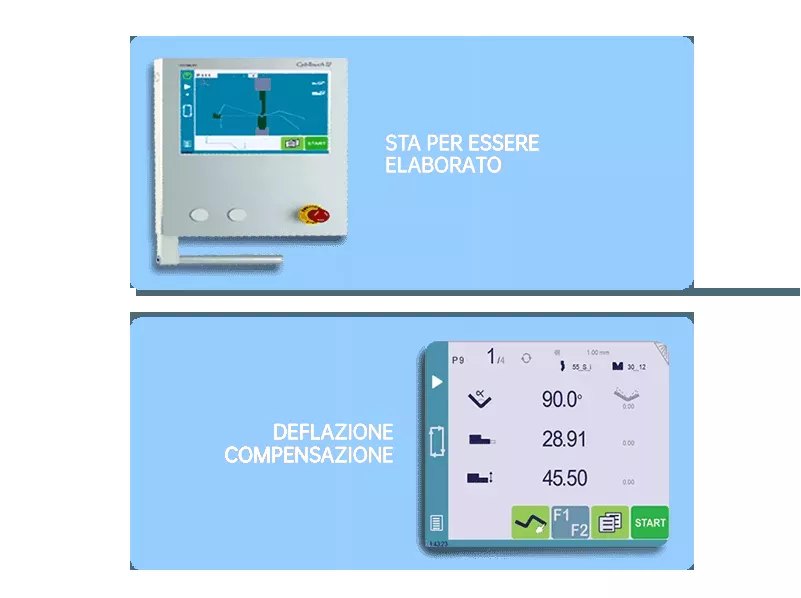 Macchina per il taglio laser HSG control system